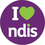 I Love NDIS logo